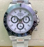 Swiss Copy Rolex Daytona ETA7750 Chronograph Watch Panda Dial Stainless Steel Case